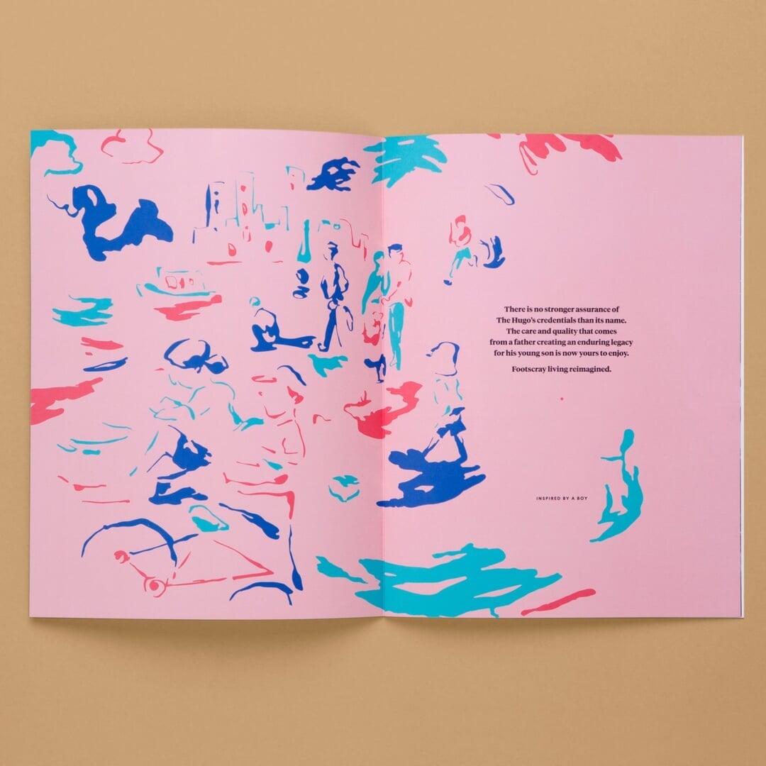 Brand Identity and Campaign for the Hugo Residential Development