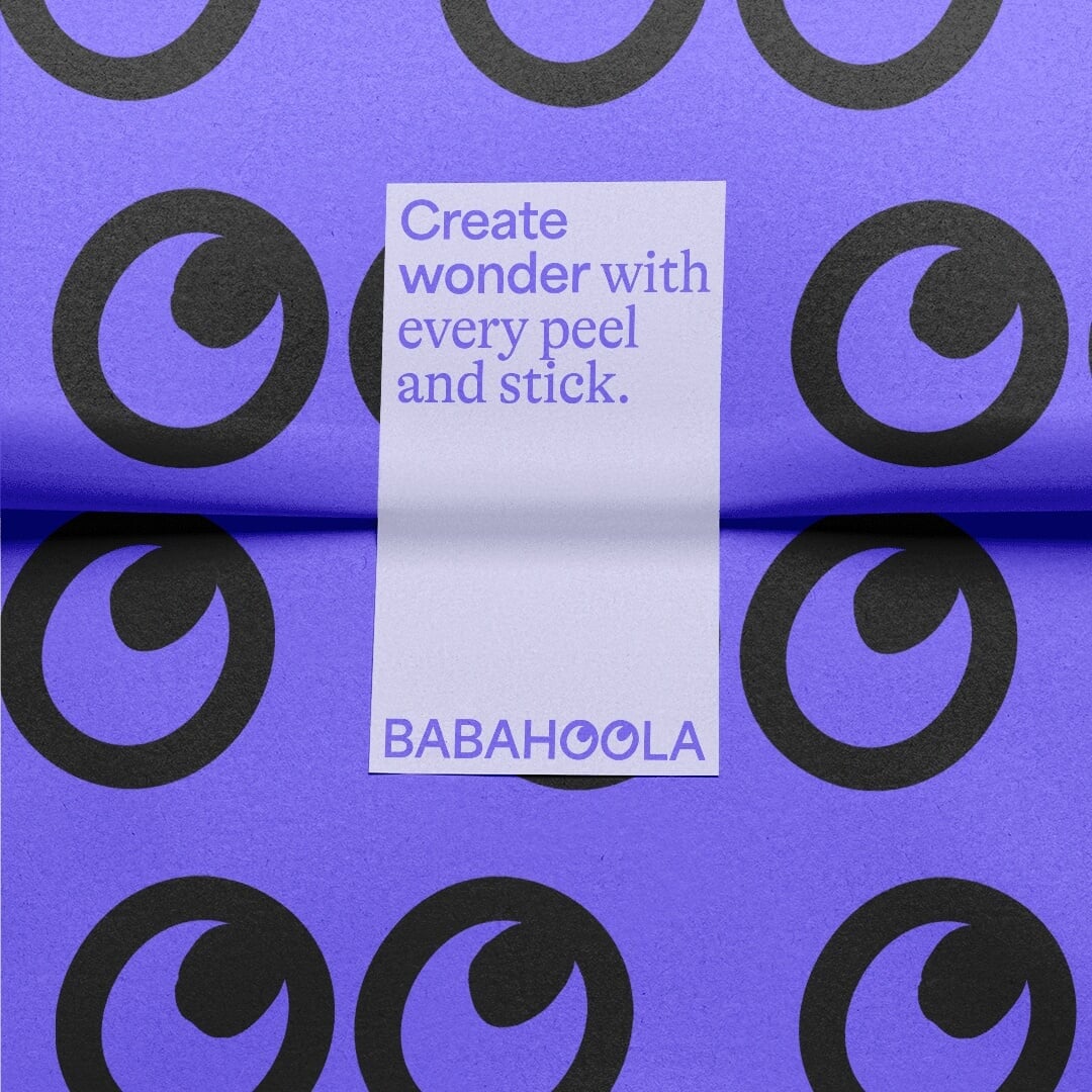 Rebrand for British Children's Decor Brand Babahoola
