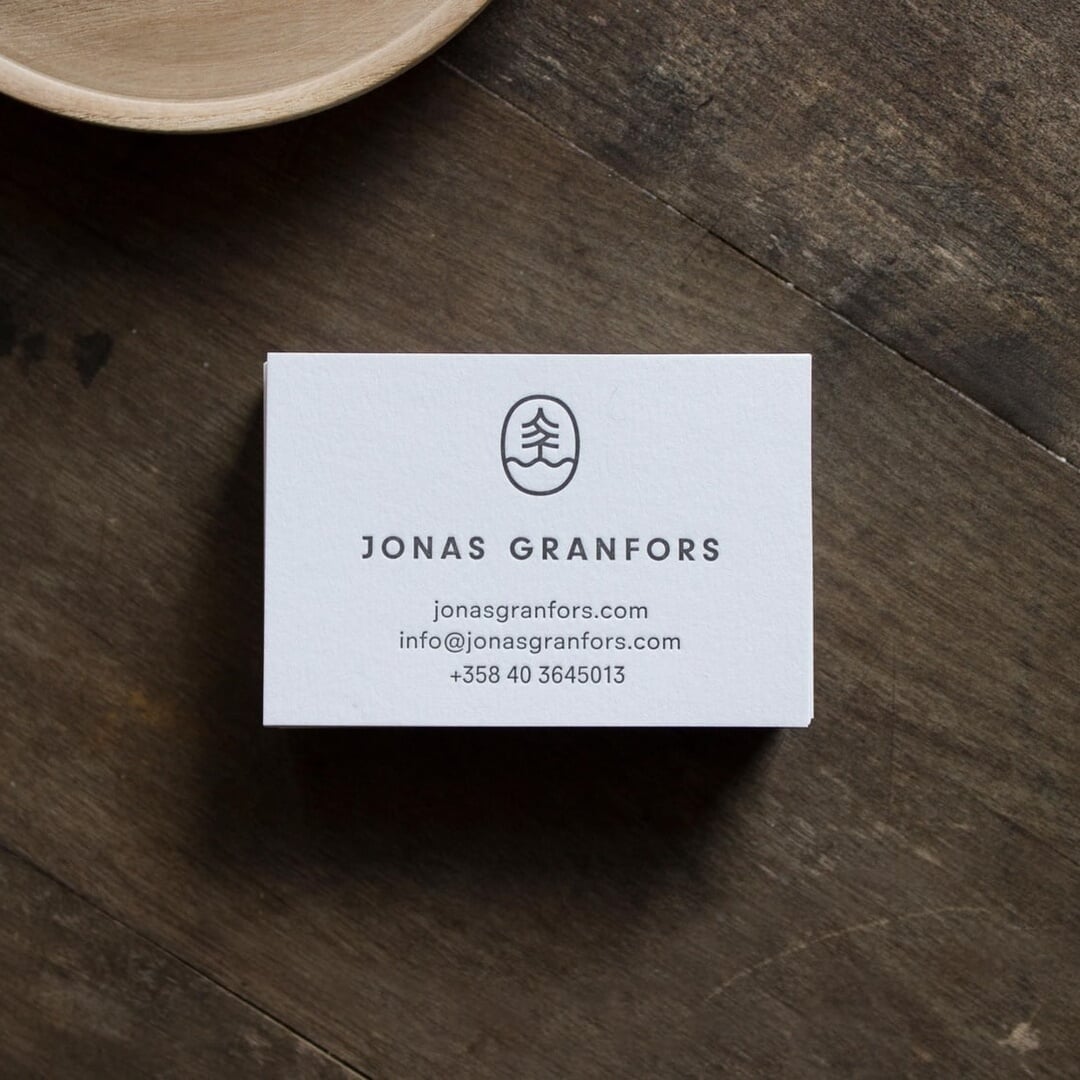 Brand Identity for Finnish Artisan Carpenter Jonas Granfors