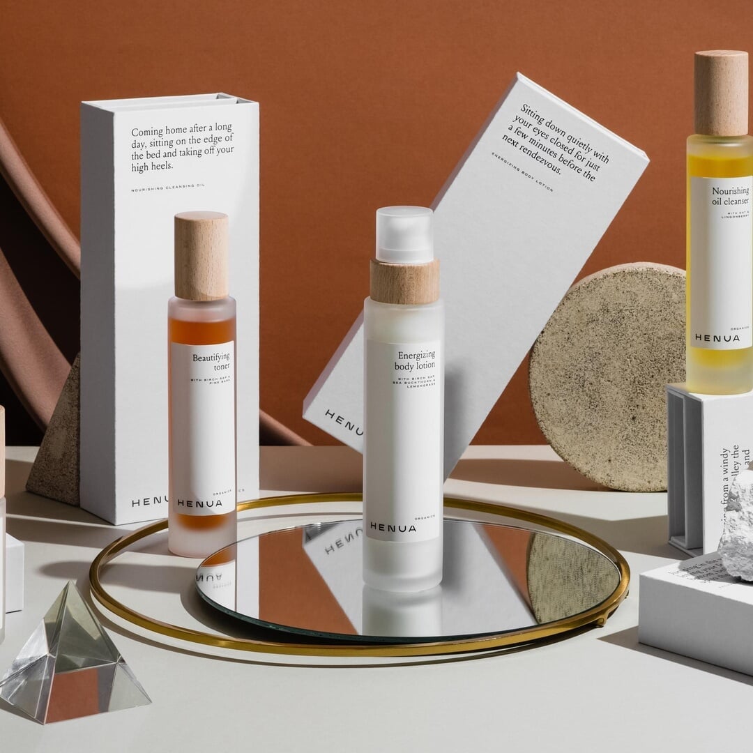 Brand Identity and Packaging for Henua Organic Skincare