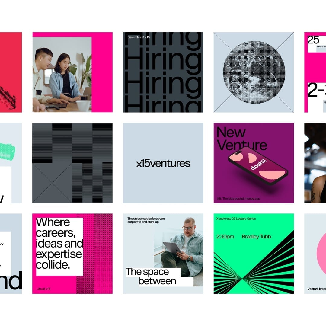 Brand Identity for x15ventures