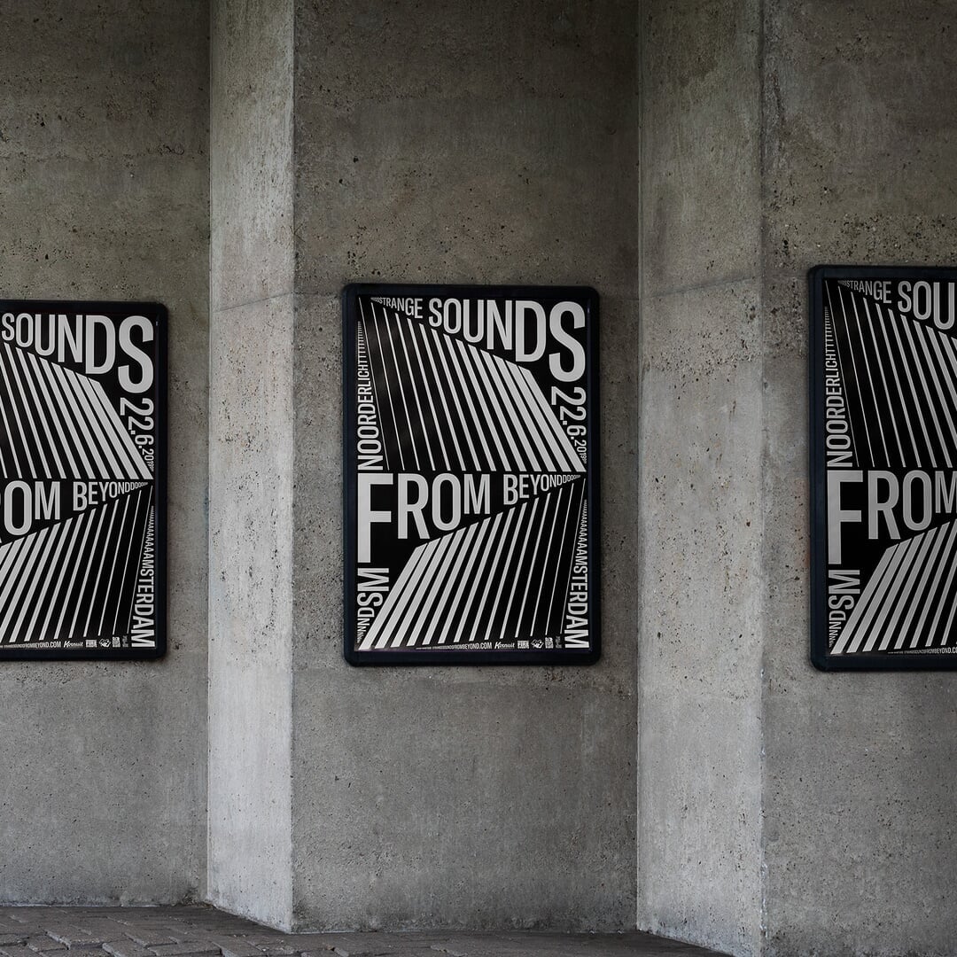 Visual Identity for Strange Sounds from Beyond Festival