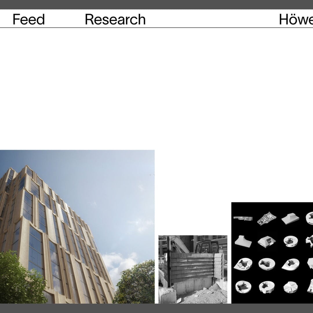 Website Design for Höweler + Yoon Architects