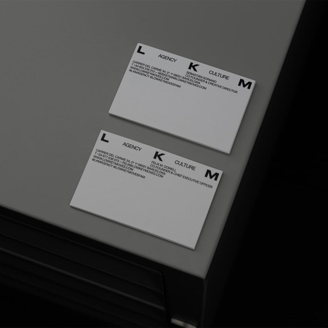 Visual Identity for LowKeyMoves Agency
