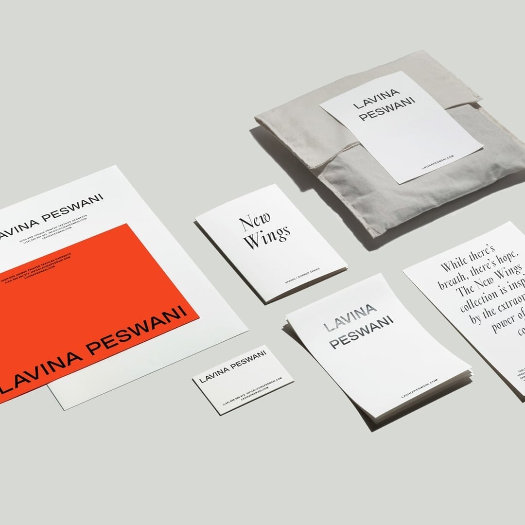 Visual Identity for Lavina Peswani