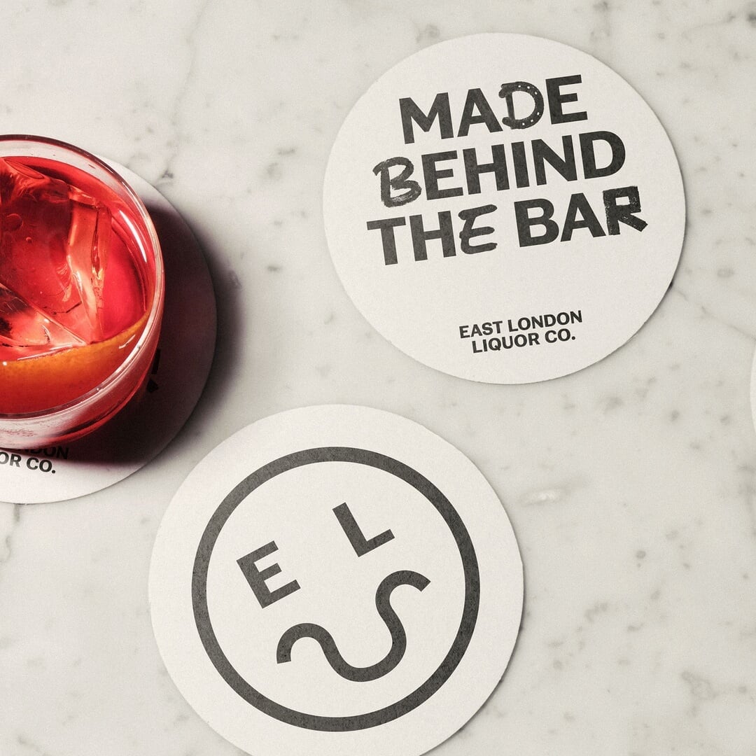 Custom Typeface for East London Liquor Co.