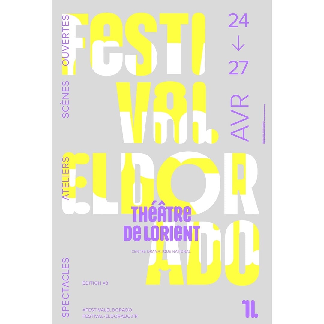 Custom Typeface for Théâtre De Lorient