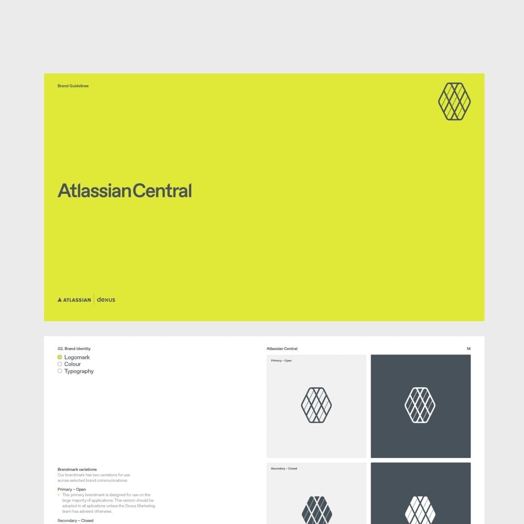 Brand Identity for Atlassian Central