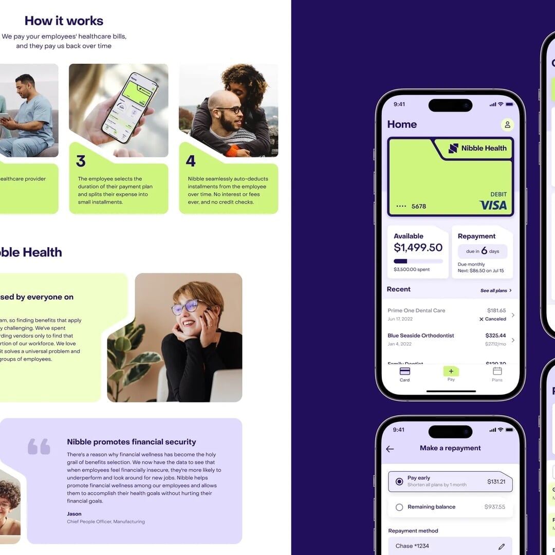 Brand Identity for a B2B Healthcare Payments Company