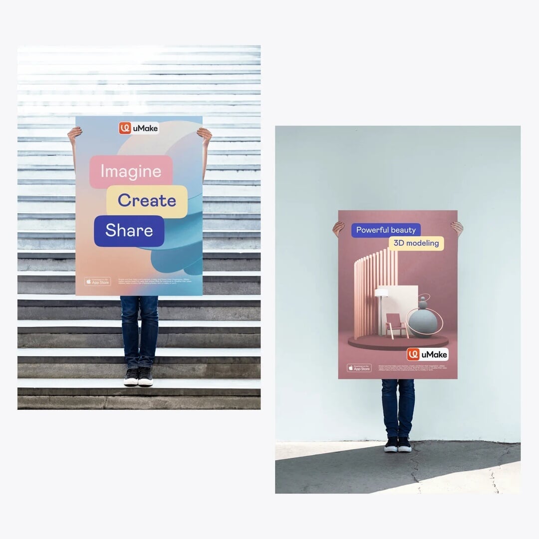 Brand Identity and Website Design for uMake