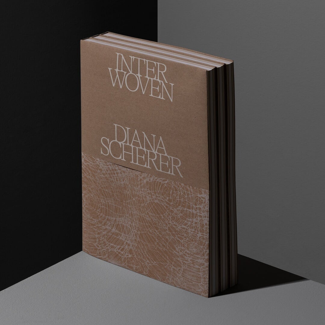 Editorial Design for Interwoven Book by Diana Scherer
