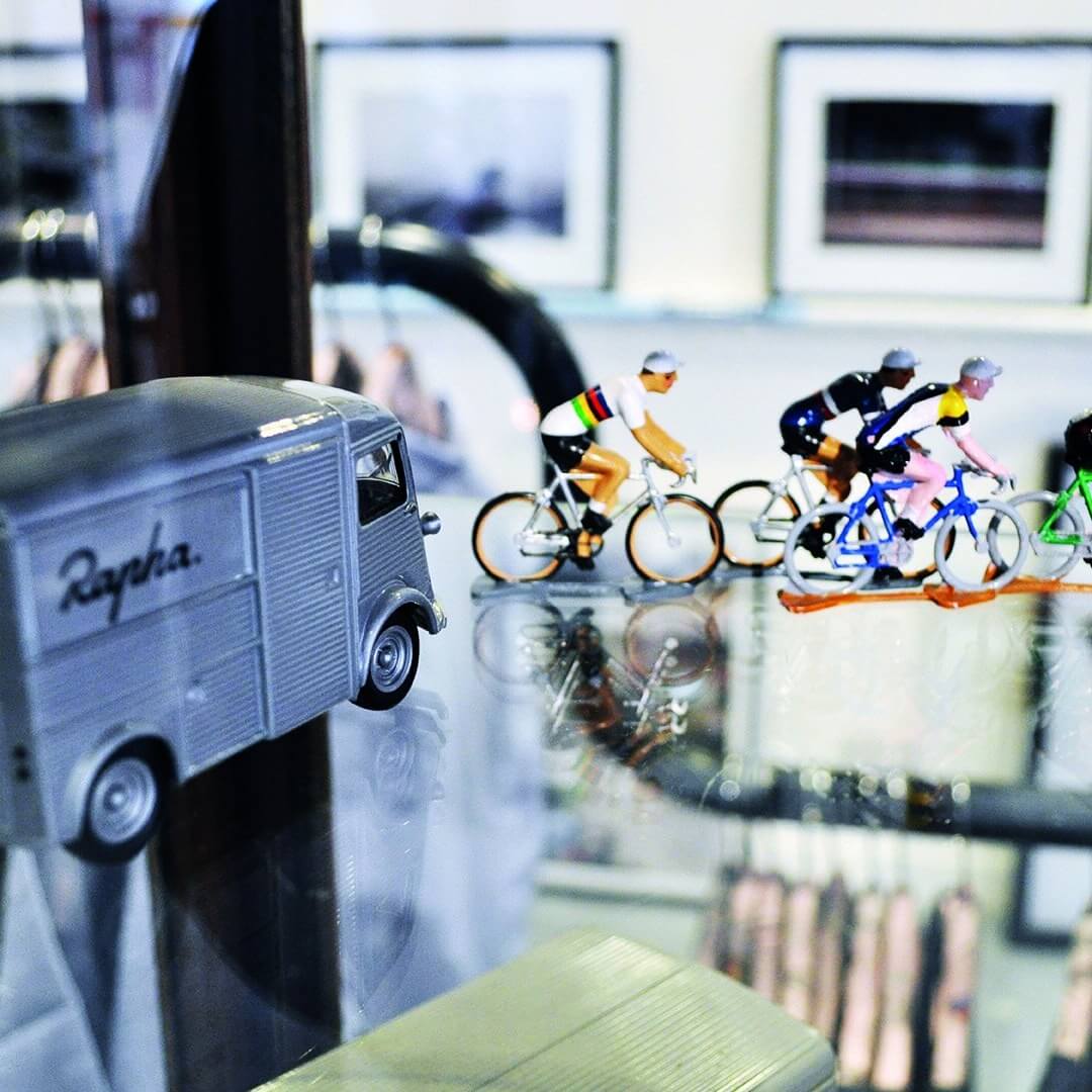 Experiential Retail Concept for Rapha Cycle Club