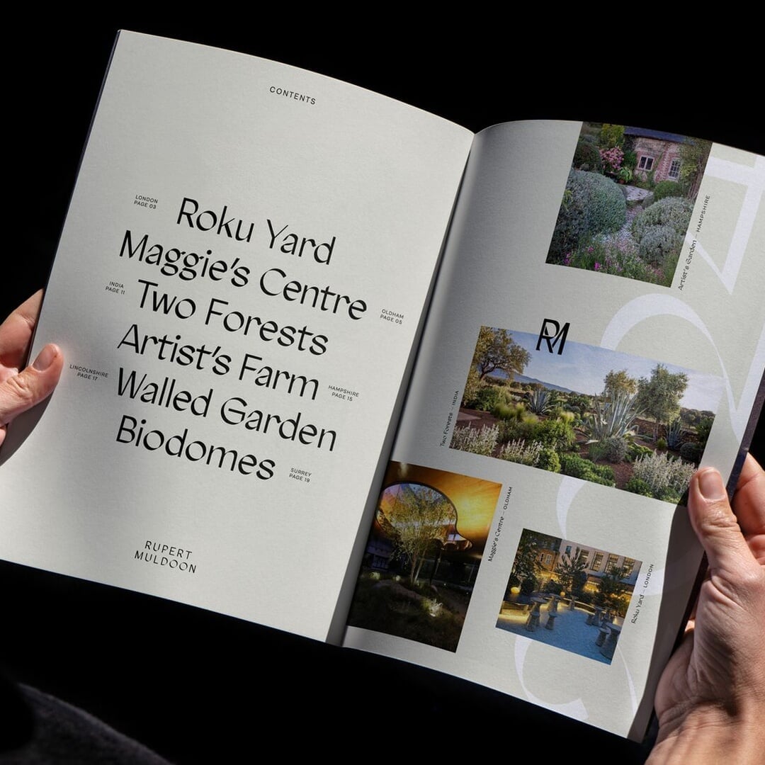 Brand Identity and Website for Rupert Muldoon