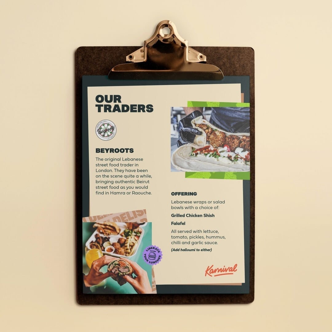 Brand Identity for Karnival Street Food Collective