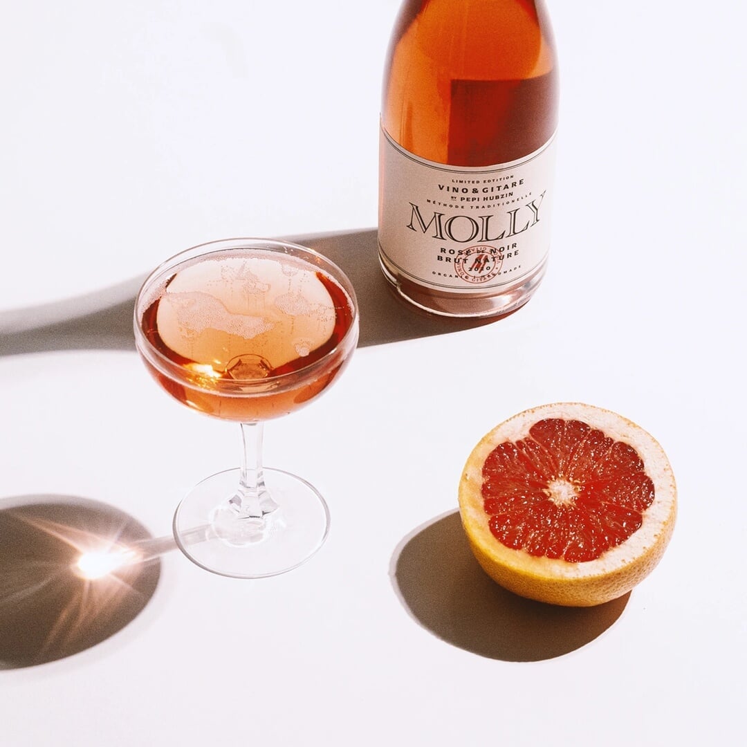 Packaging and Photography for Organic Sparkling Wines