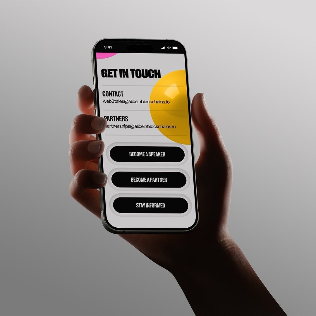 Brand Identity and Website for Web3 Tales 2024