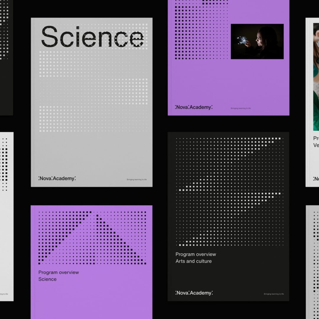 Dynamic Brand Identity for Nova Academy