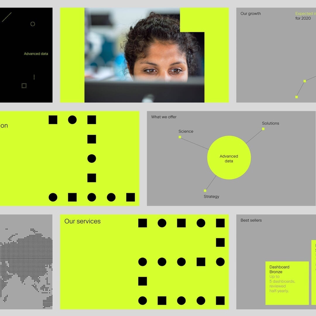Visual Identity for a Data and AI Company