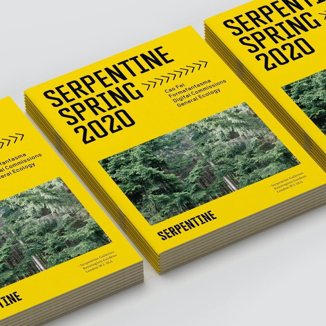 Digital First Brand Identity for Serpentine Galleries