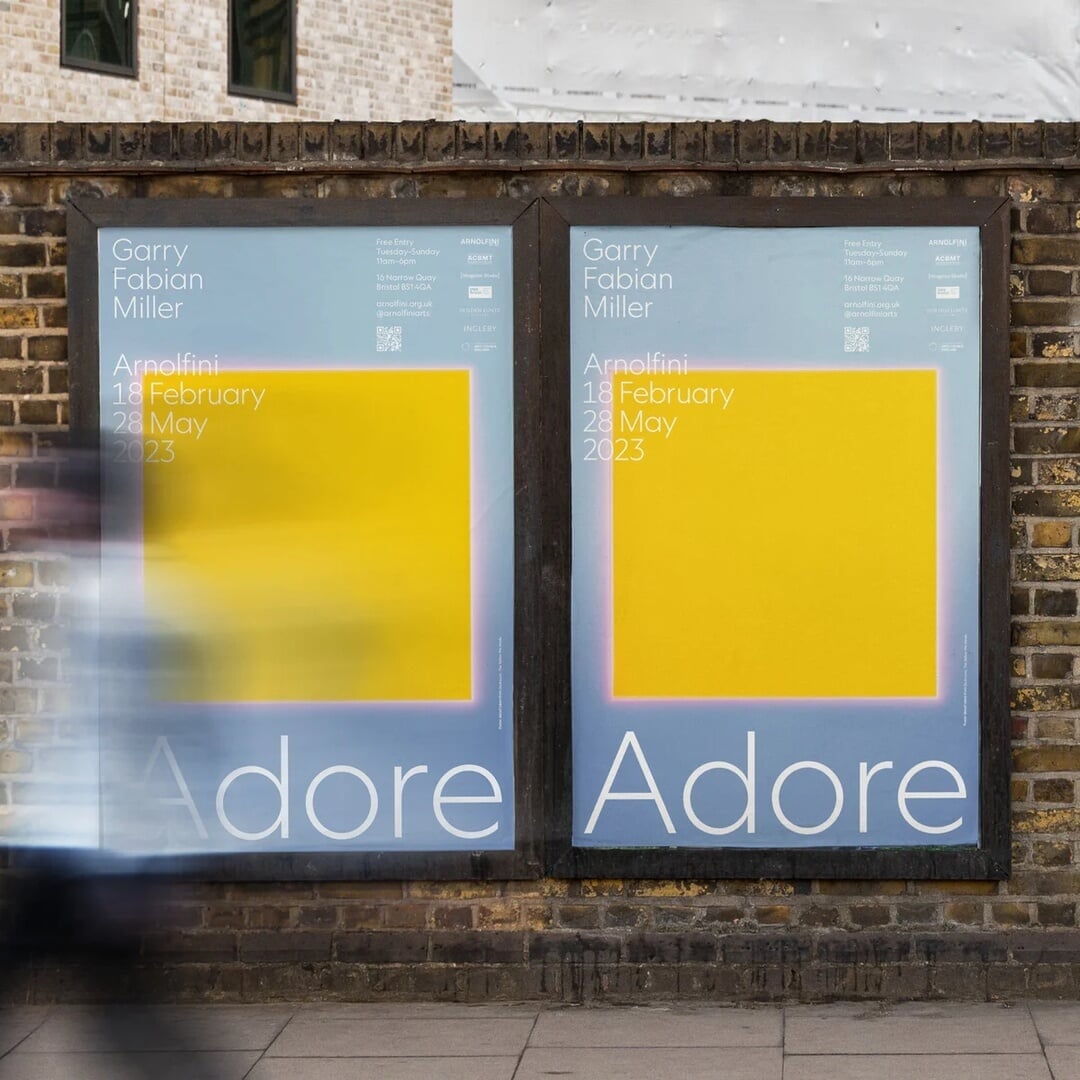 Campaign and Exhibition Identity for Garry Fabian Miller Retrospective