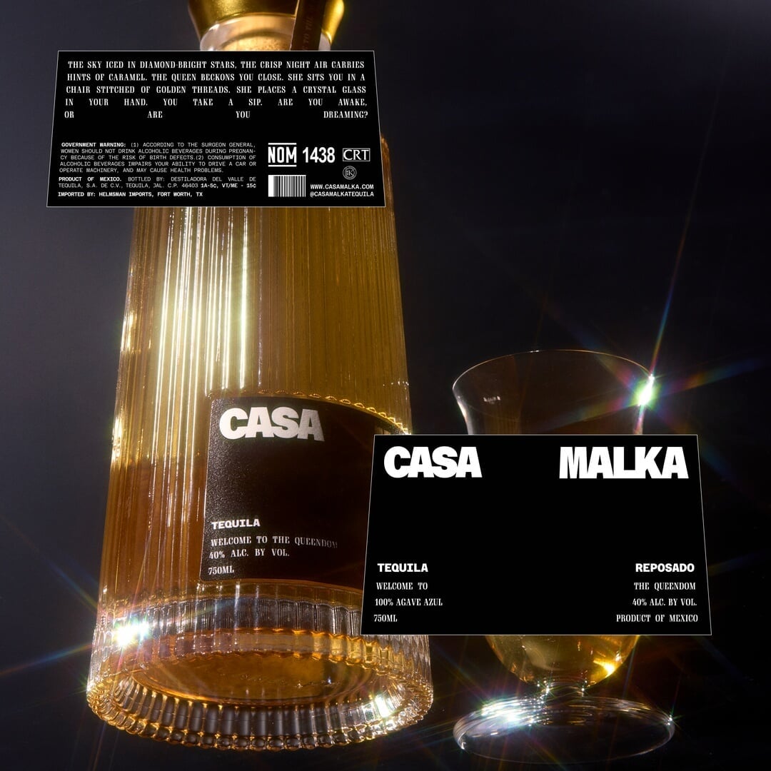 Brand Identity and Packaging for Casa Malka Tequila