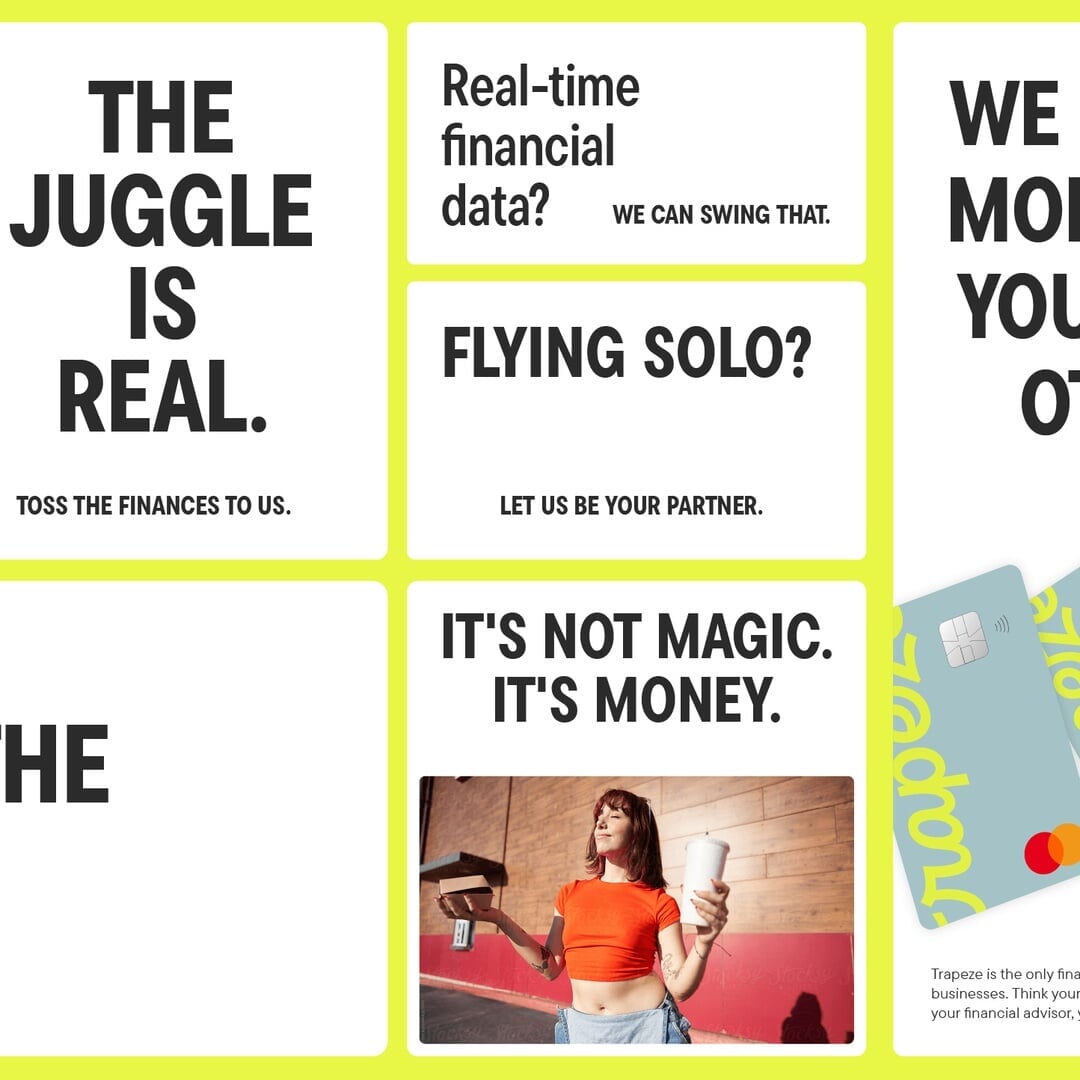 Brand Identity and Website Design for Trapeze Ecommerce Platform