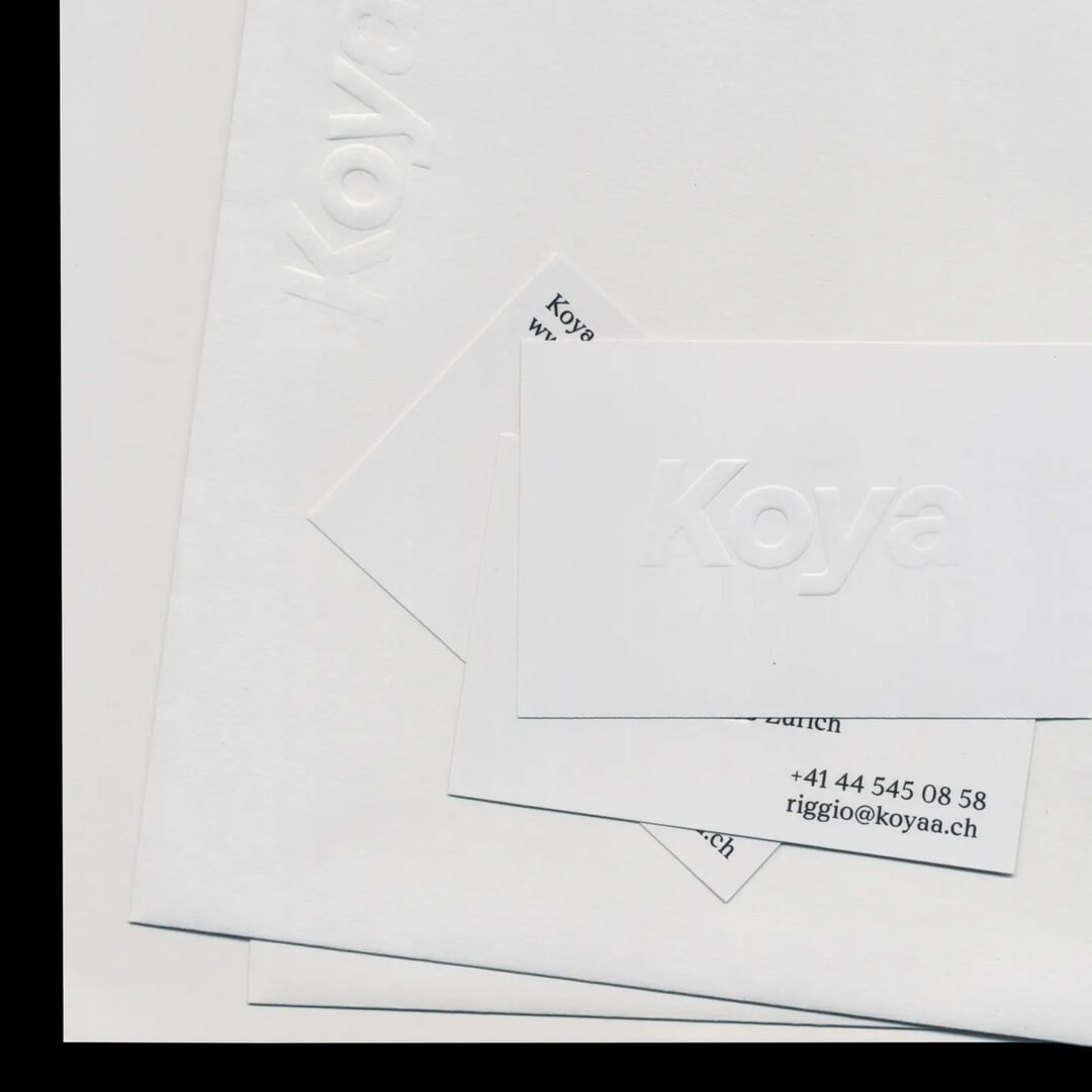 Brand Identity and Website for Koya Architektur