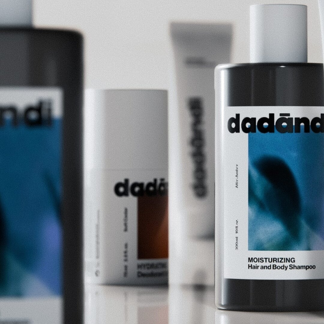 Visual Identity for Men's Skincare Brand Dadāndi