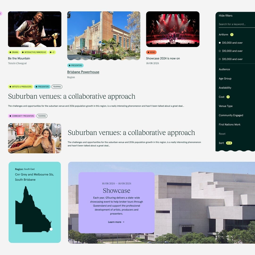 Brand and Website Design for QTouring
