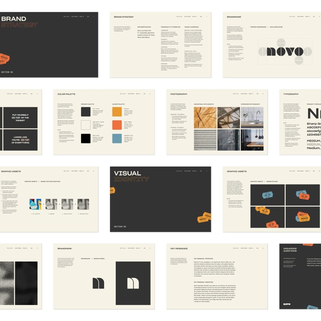 Naming and Visual Identity for Novo Residences
