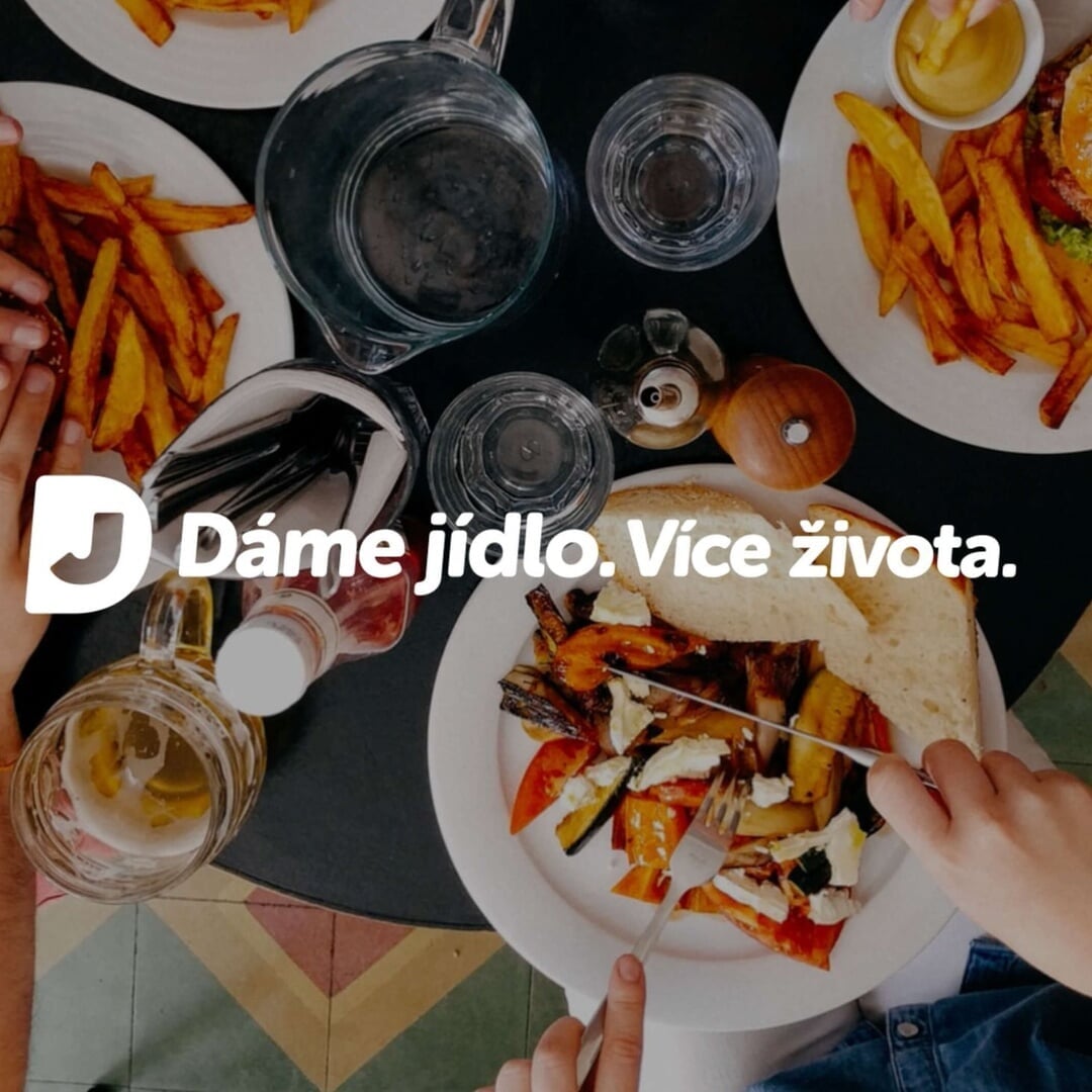 Animated typography for a food delivery service