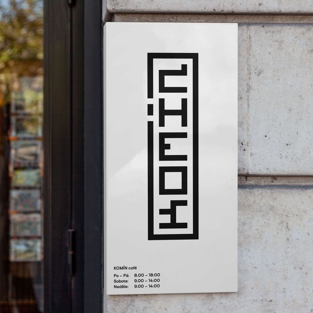 Visual Identity for Cafe Komín