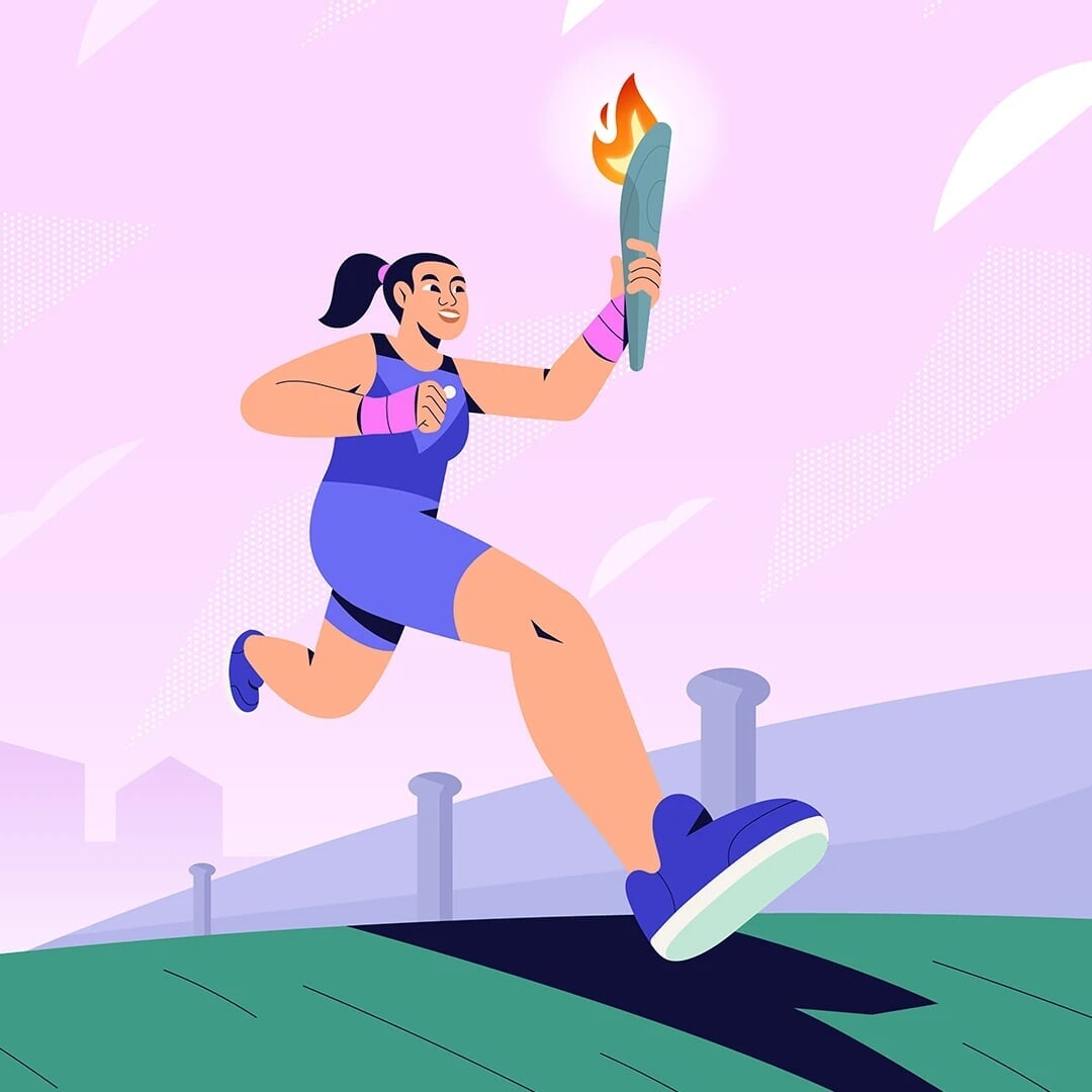 Animated Homage Film for the Paris 2024 Olympics