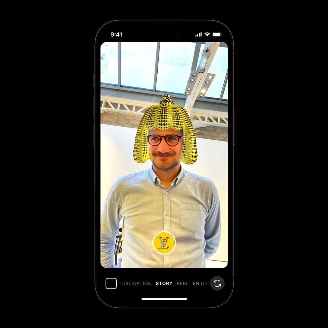 Digital Experience for Louis Vuitton X Yayoi Kusama Collaboration