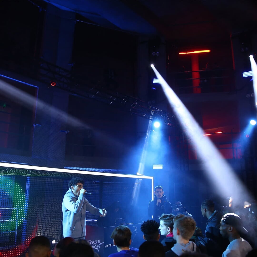 Interactive Live Event for Nike Football Strike Night