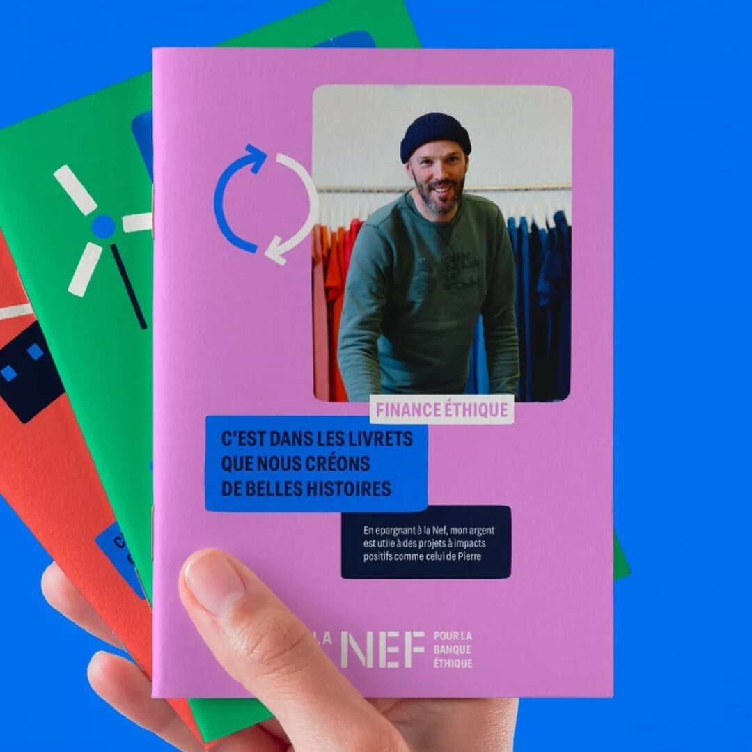 Brand Identity Redesign for Ethical Bank La Nef