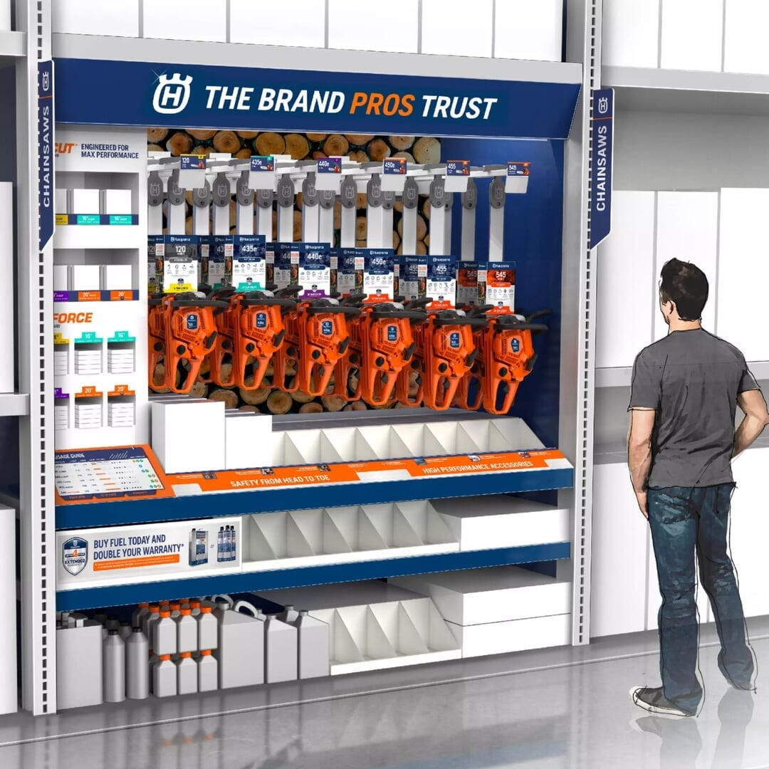 In-Store Experience Redesign for Husqvarna
