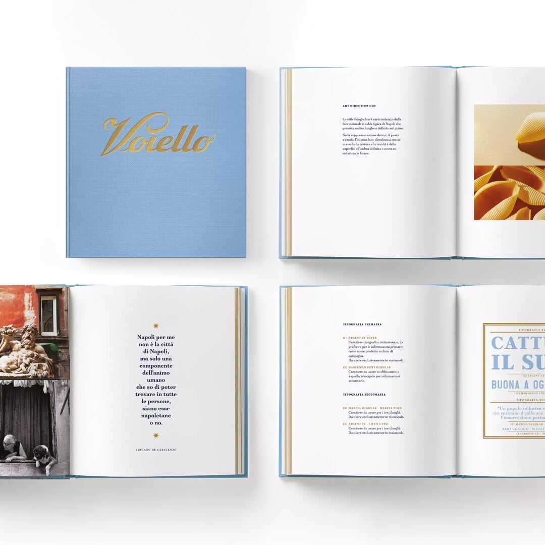 Brand Identity and Packaging for Voiello Pasta