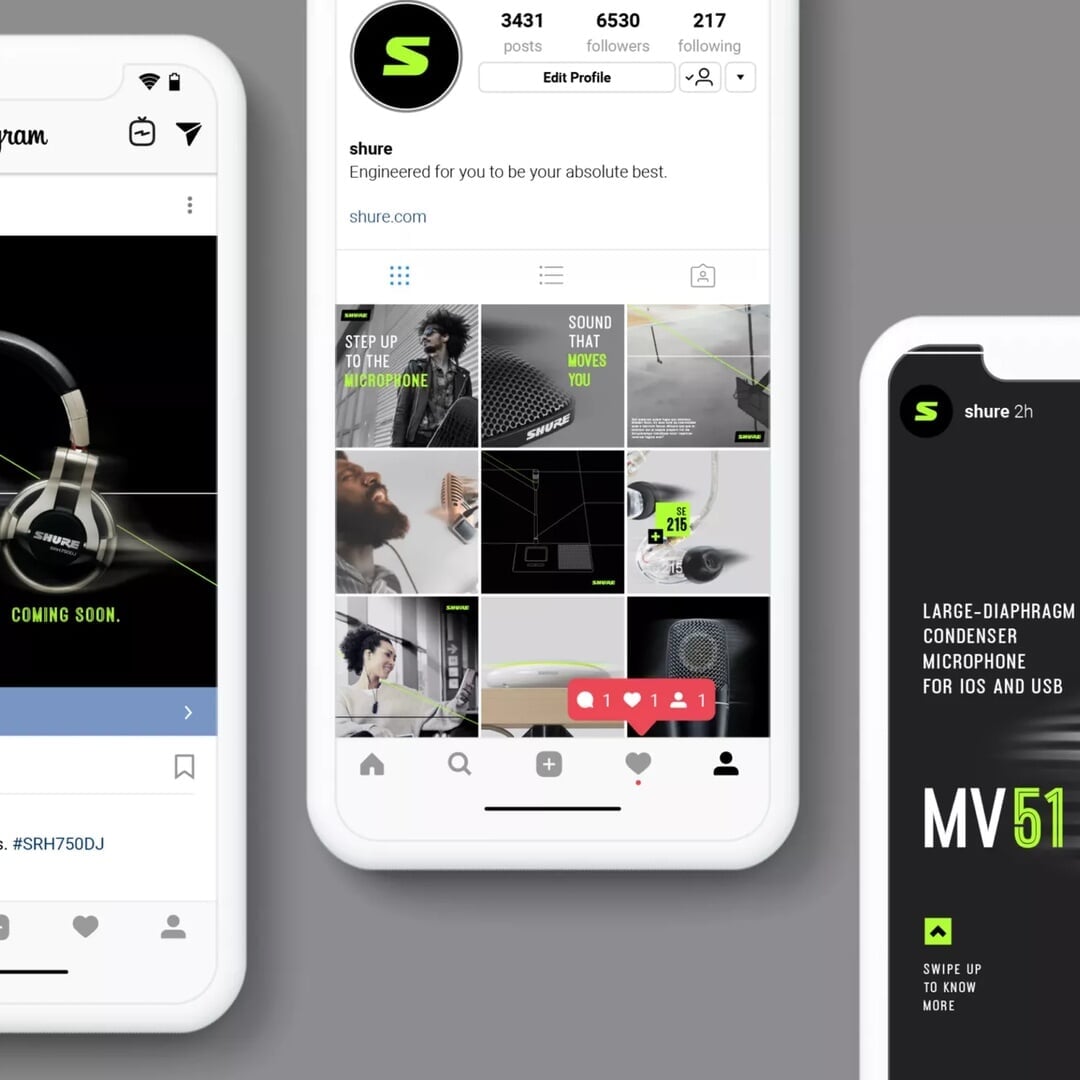 Brand Refresh for Shure Audio