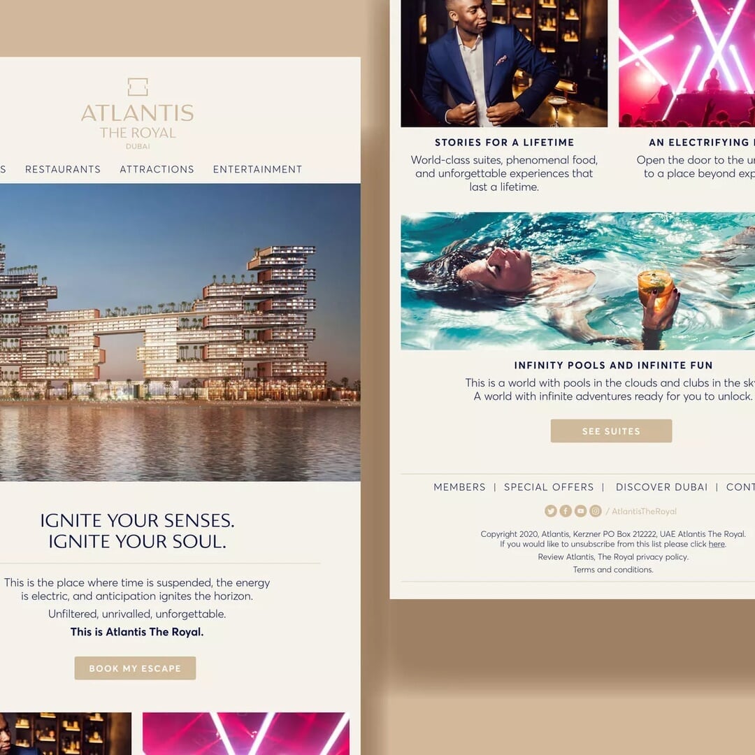 Brand Identity and Positioning for Atlantis the Royal