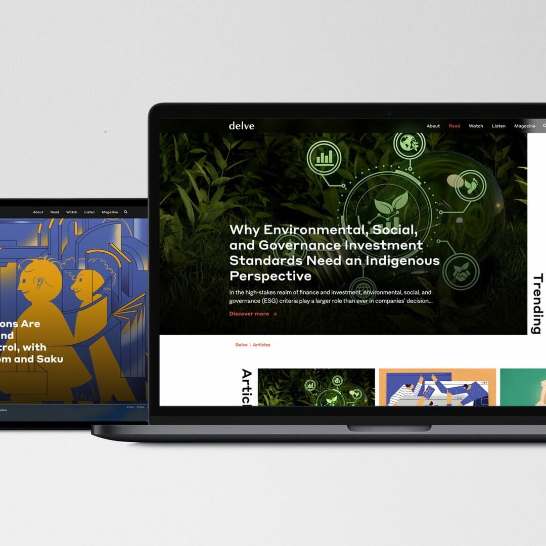 Website Redesign for McGill University's Delve Publication