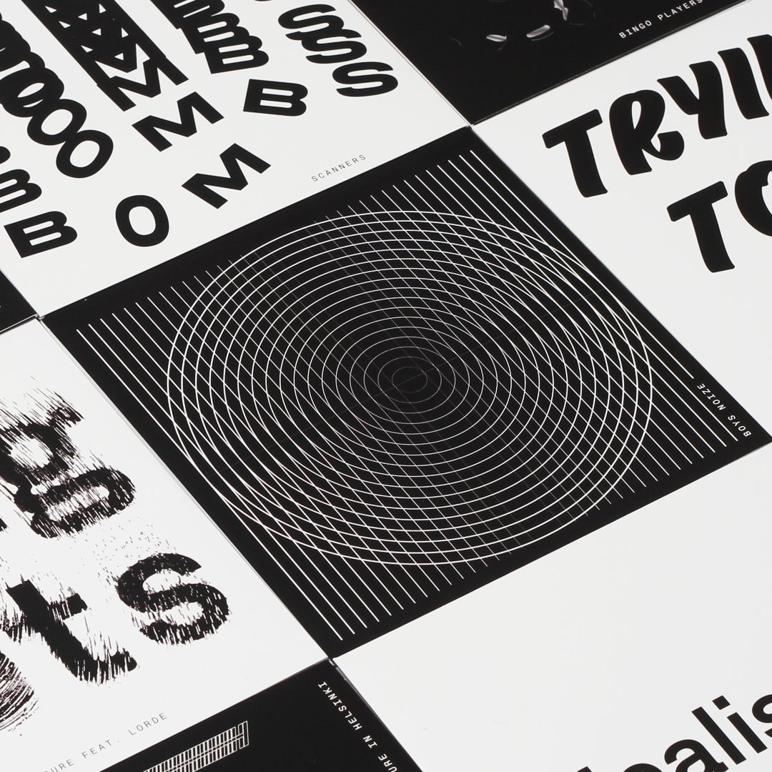 Packaging and Visual System for A-Trak Vinyl Box Set