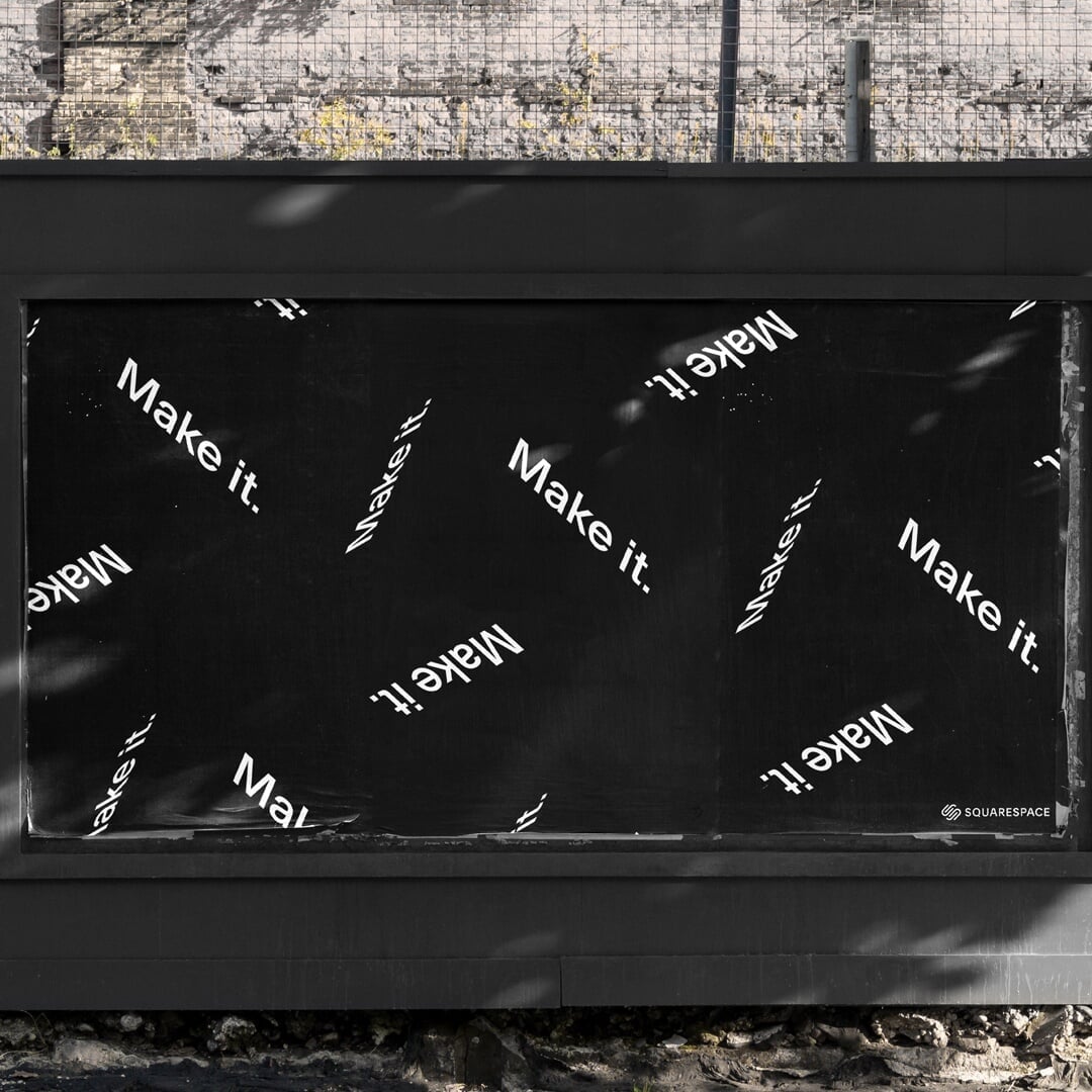 Brand Identity Redesign for Squarespace
