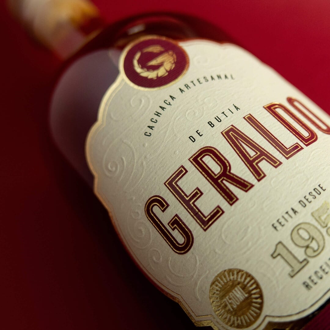 Packaging Design for Cachaça Geraldo