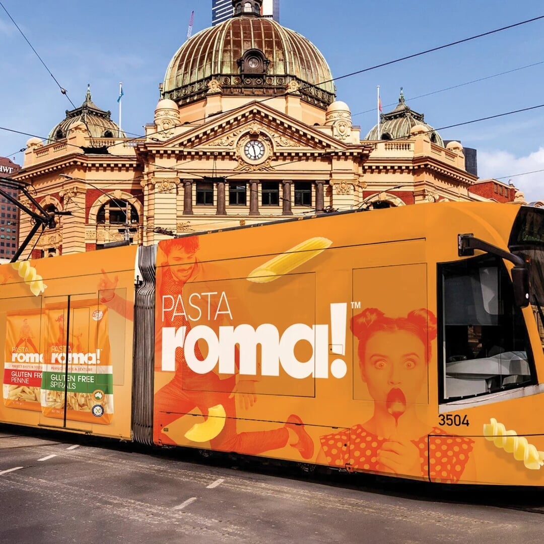 Brand and Packaging Design for Pasta Roma