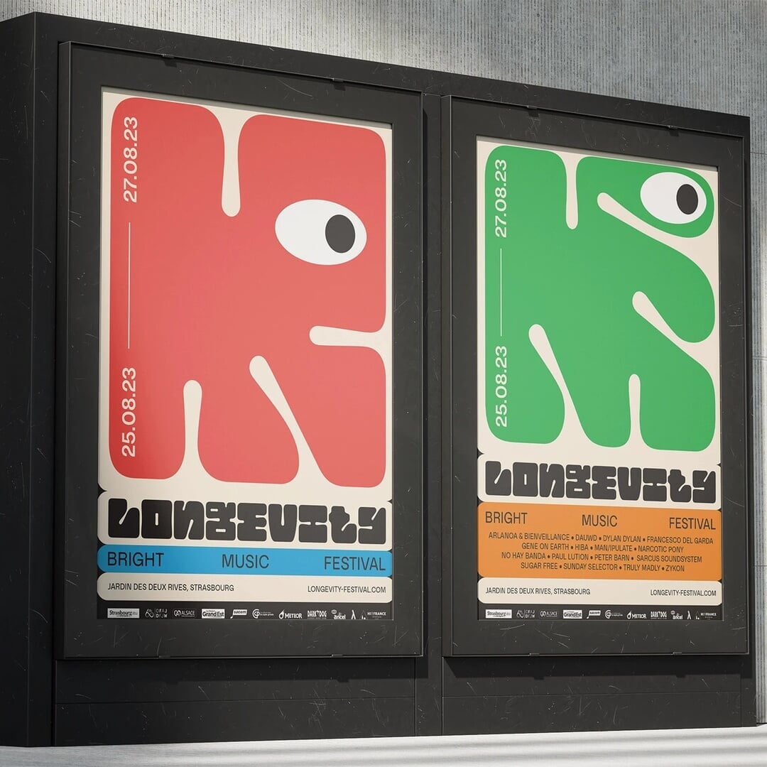 Brand Identity for Longevity Festival 2023
