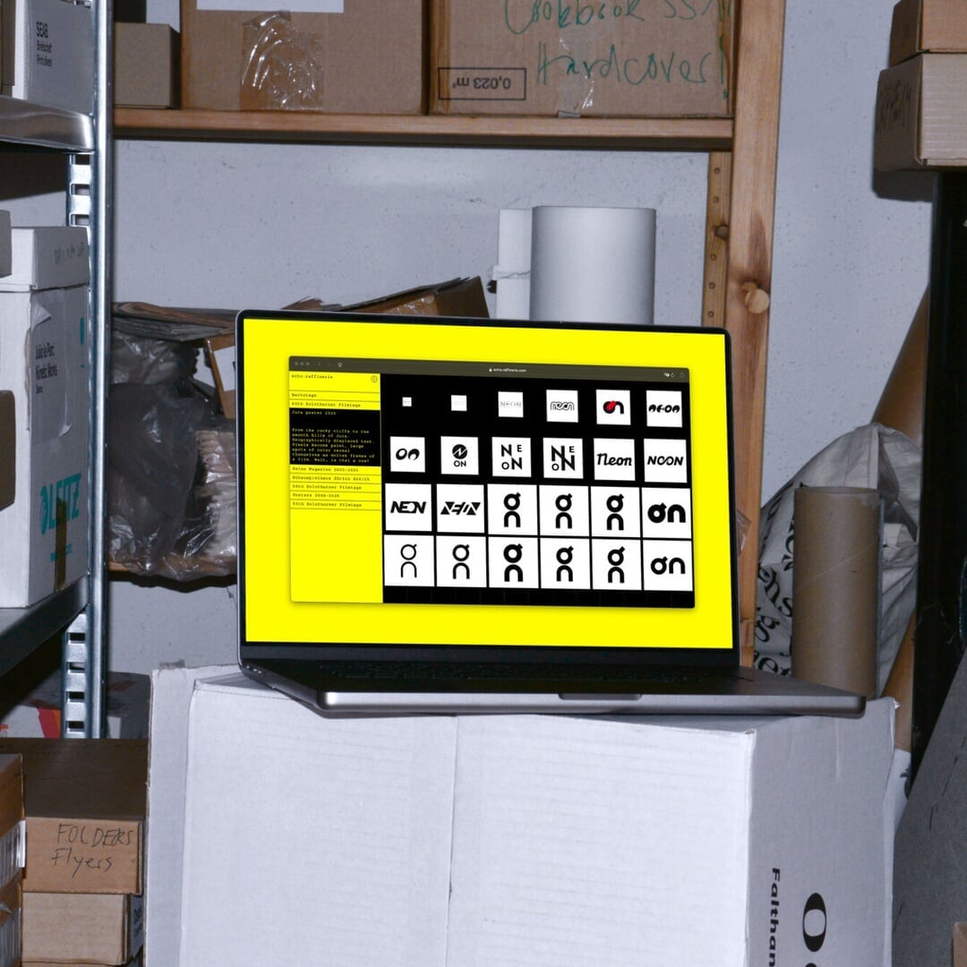 Interactive Archive Website for Raffinerie’s 25th Anniversary