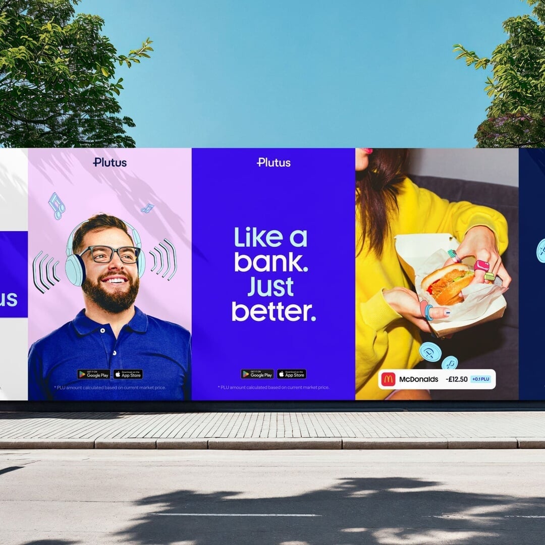 Brand and Website Design for Plutus Cryptocurrency Platform