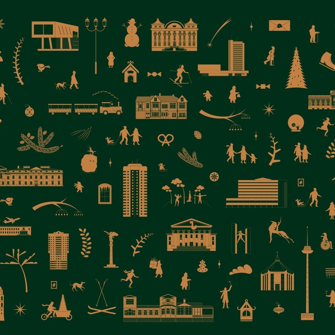 Holiday Campaign Identity for Vilnius City
