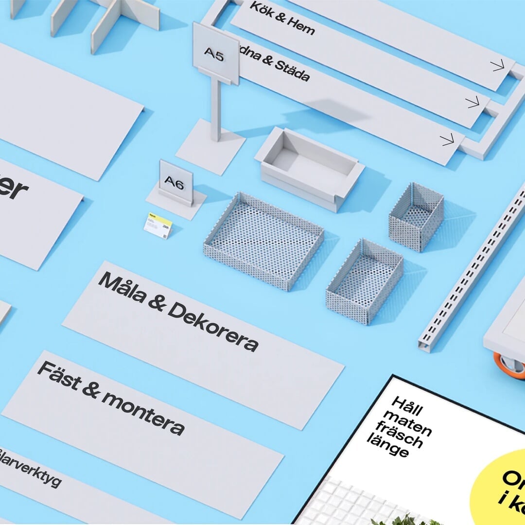 Spatial Design for Clas Ohlson Retail Stores